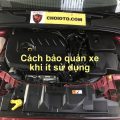 Cách bảo quản xe khi không sử dụng dài ngày