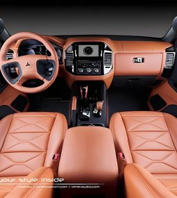 đổi màu nội thật pajero sport